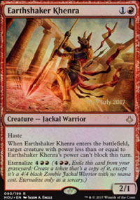 Earthshaker Khenra - Prerelease Promos