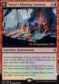 Vance's Blasting Cannons - Prerelease Promos