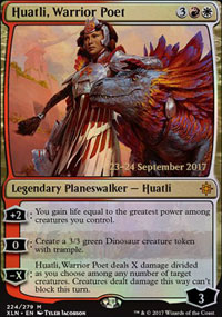 Huatli, Warrior Poet - Prerelease Promos