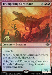 Trumpeting Carnosaur - 