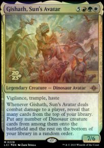 Gishath, Sun's Avatar - Prerelease Promos