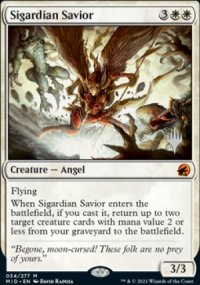 Sigardian Savior - Planeswalker symbol stamped promos