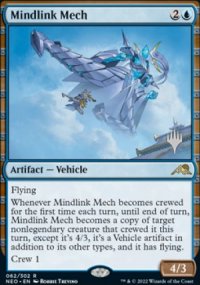 Mindlink Mech - Planeswalker symbol stamped promos