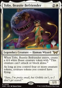 Toby, apprivoiseur de bestioles - Planeswalker symbol stamped promos