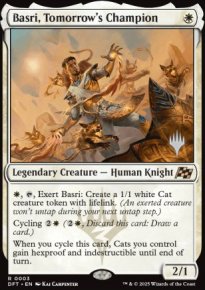 Basri, champion de demain - Planeswalker symbol stamped promos
