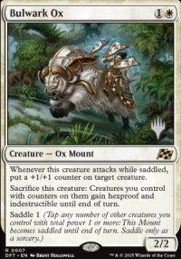Buf aux pavois - Planeswalker symbol stamped promos