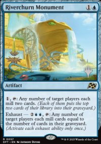 Monument de Troublefleuve - Planeswalker symbol stamped promos
