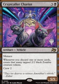 Chariot du meneur des cryptes - Planeswalker symbol stamped promos