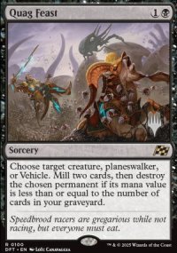 Festin du bourbier - Planeswalker symbol stamped promos