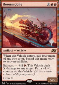 Boummobile - Planeswalker symbol stamped promos