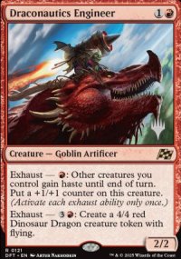 Ingnieure de draconautique - Planeswalker symbol stamped promos