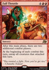 Plein gaz - Planeswalker symbol stamped promos