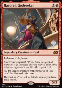 Hazoret, chercheuse de divinit - Planeswalker symbol stamped promos