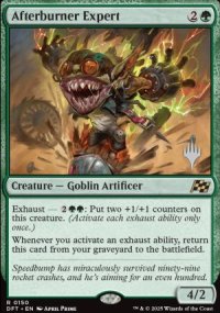 Expert en postcombustion - Planeswalker symbol stamped promos