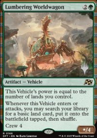 Char-monde mugissant - Planeswalker symbol stamped promos