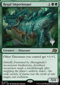 Impriosaure royal - Planeswalker symbol stamped promos