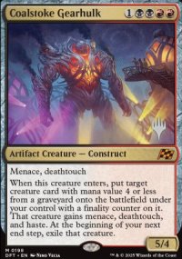 Carcasse mcanique brlecharbon - Planeswalker symbol stamped promos