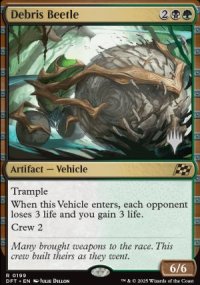 Scarabe de dbris - Planeswalker symbol stamped promos
