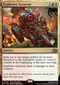 Evasion explosive - Planeswalker symbol stamped promos