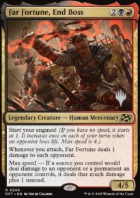 Far Fortune, boss de la Fin - Planeswalker symbol stamped promos