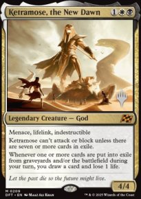 Ketramose, l'Aube nouvelle - Planeswalker symbol stamped promos