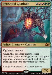 Carcasse mcanique pyrobois - Planeswalker symbol stamped promos