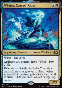 Frimas, concurrent maudit - Planeswalker symbol stamped promos