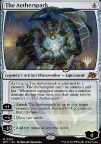 L'tincelle thrique - Planeswalker symbol stamped promos