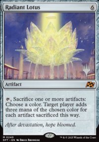 Lotus radieux - Planeswalker symbol stamped promos
