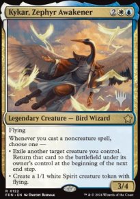 Kykar, veilleur de zphyr - Planeswalker symbol stamped promos