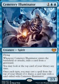 Illuminateur du cimetire - Planeswalker symbol stamped promos