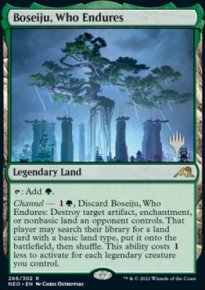 Boseiju, Who Endures - Planeswalker symbol stamped promos