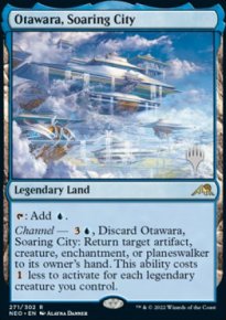 Otawara, Soaring City - Planeswalker symbol stamped promos