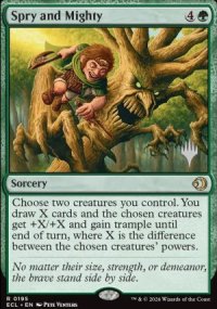 Vif et puissant - Planeswalker symbol stamped promos