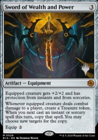 �p�e de Richesse et de Puissance - Planeswalker symbol stamped promos