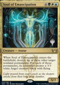 Soul of Emancipation - Planeswalker symbol stamped promos