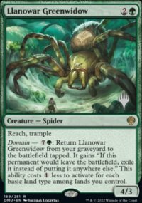 Llanowar Greenwidow - 