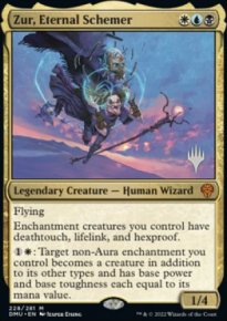 Zur, Eternal Schemer - Planeswalker symbol stamped promos