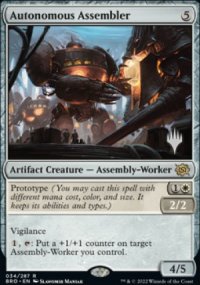 Autonomous Assembler - Planeswalker symbol stamped promos