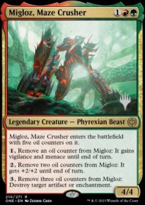 Migloz, Maze Crusher - 