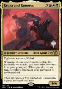 Kroxa et Kounoros - Planeswalker symbol stamped promos