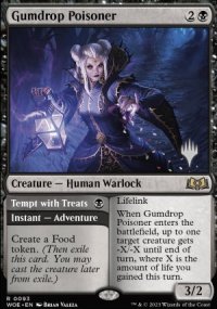 Empoisonneuse  bonbons<br>Tenter avec des friandises - Planeswalker symbol stamped promos