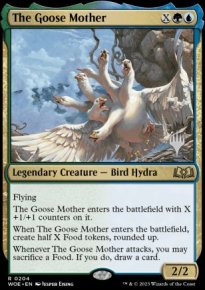 The Goose Mother - Planeswalker symbol stamped promos