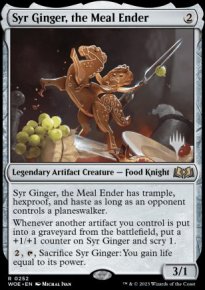 Syr Ginger, the Meal Ender - 