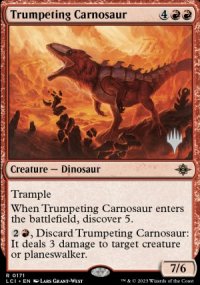 Trumpeting Carnosaur - 