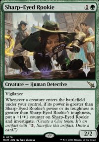 Sharp-Eyed Rookie - Planeswalker symbol stamped promos