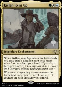 Kellan Joins Up - Planeswalker symbol stamped promos