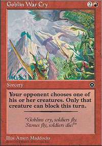 Cri de guerre des gobelins - Portal Second Age