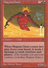 Géant de magma - 