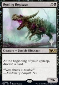 Rotting Regisaur - Planeswalker symbol stamped promos